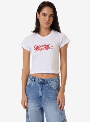 Growing Together Mini Tee