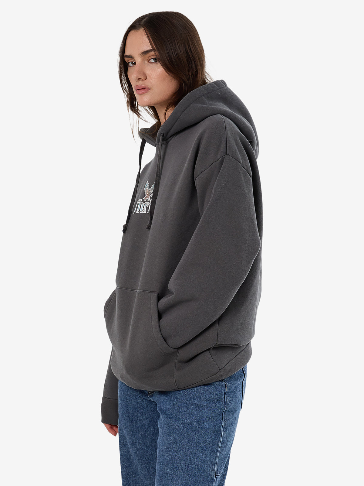 Thrills Strength and Glory Slouch Hood | MERCH BLACK