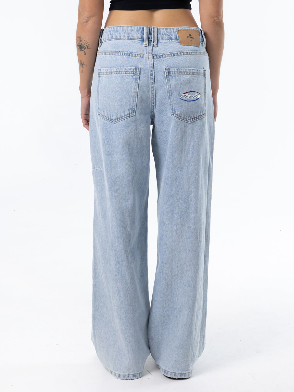 Thrills Billie Low Fortune Favours Jean | SHADOW BLUE