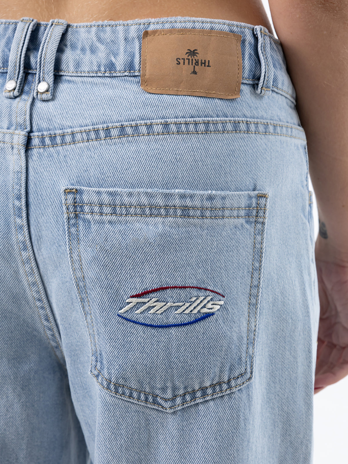 Thrills Billie Low Fortune Favours Jean | SHADOW BLUE