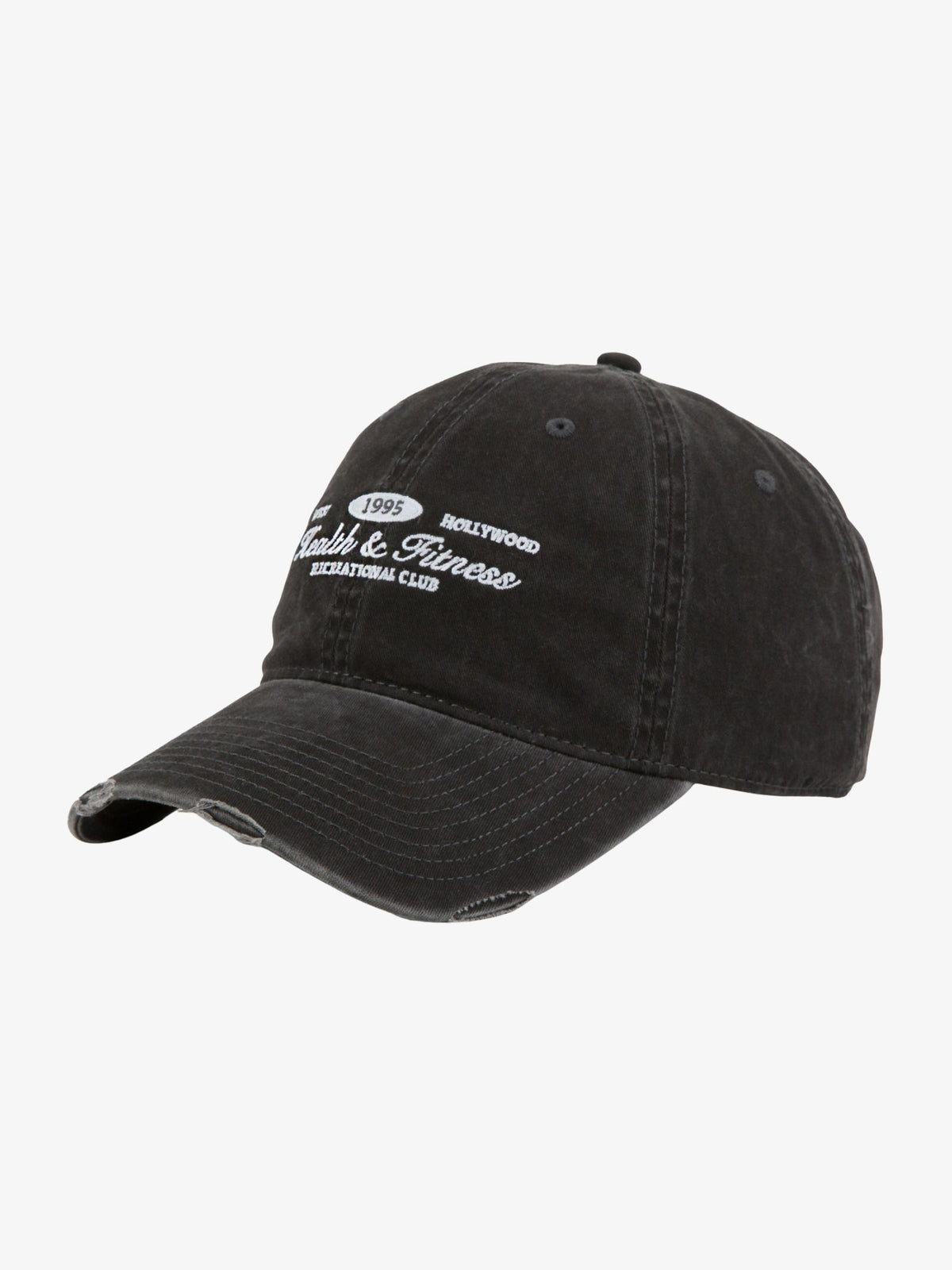 West Hollywood Sweat Club Health and Fitness Ball Park Cap | Black