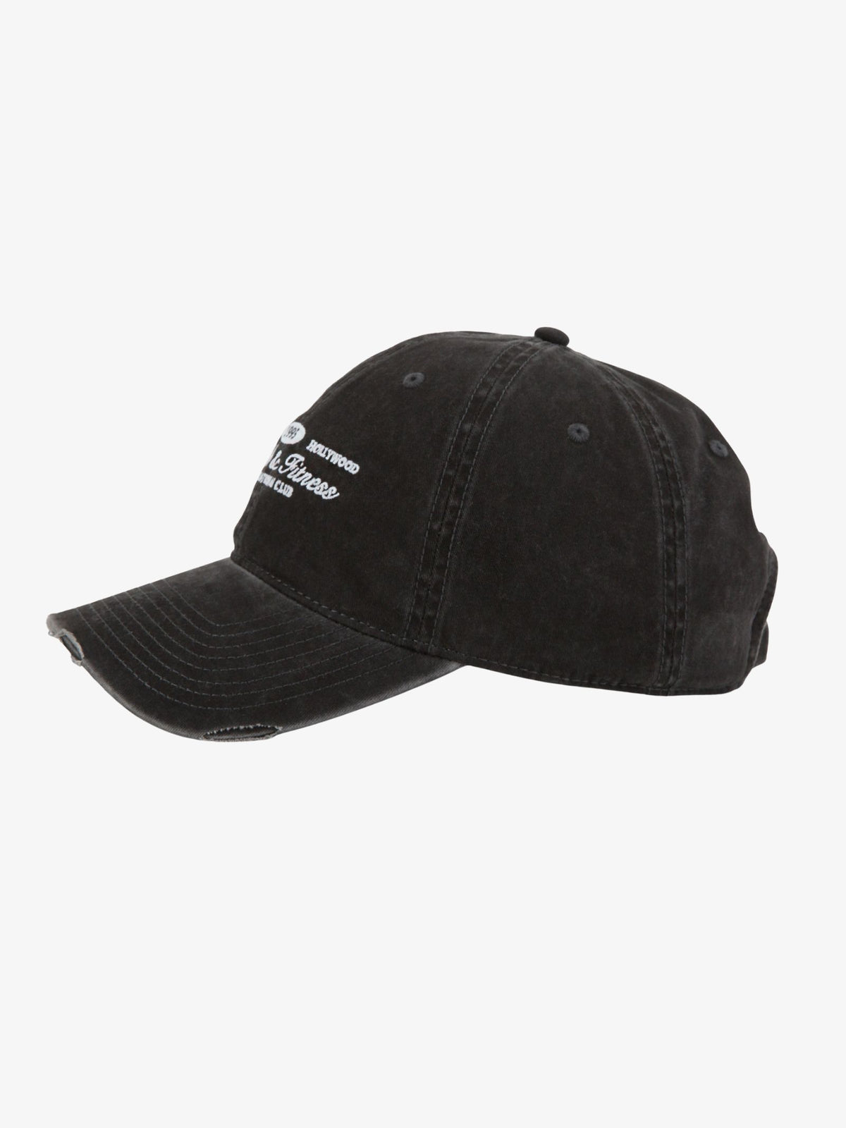 West Hollywood Sweat Club Health and Fitness Ball Park Cap | Black