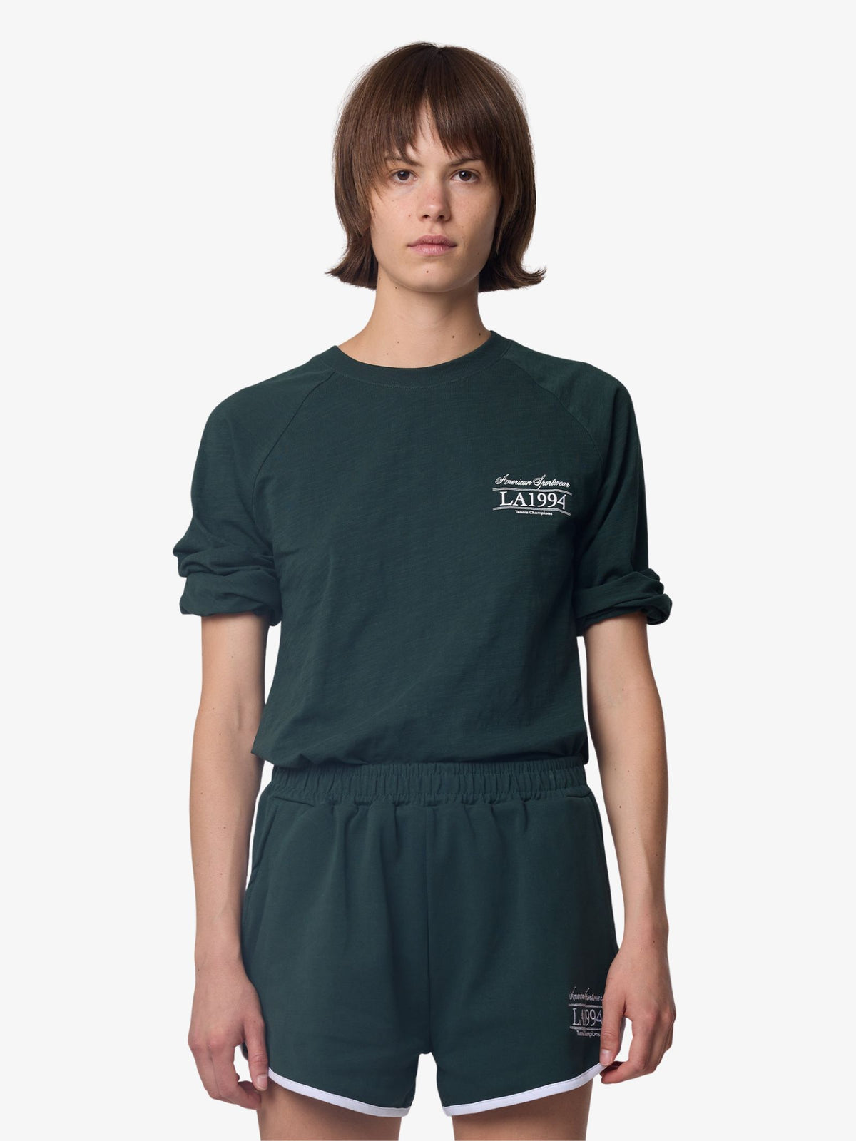 West Hollywood Sweat Club American Sportswear Raglan Long Sleeve Tee | BOTTLE