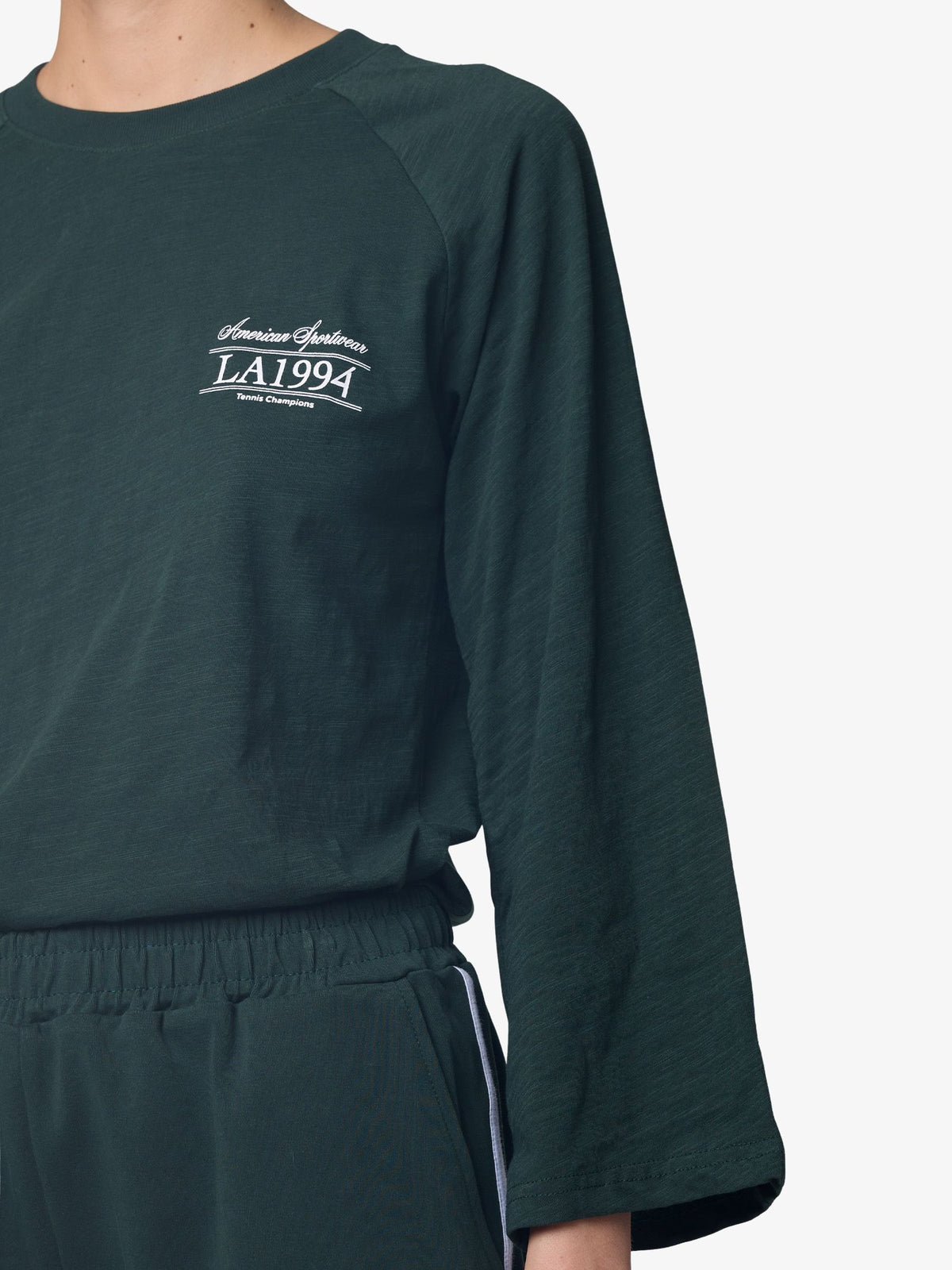 West Hollywood Sweat Club American Sportswear Raglan Long Sleeve Tee | BOTTLE