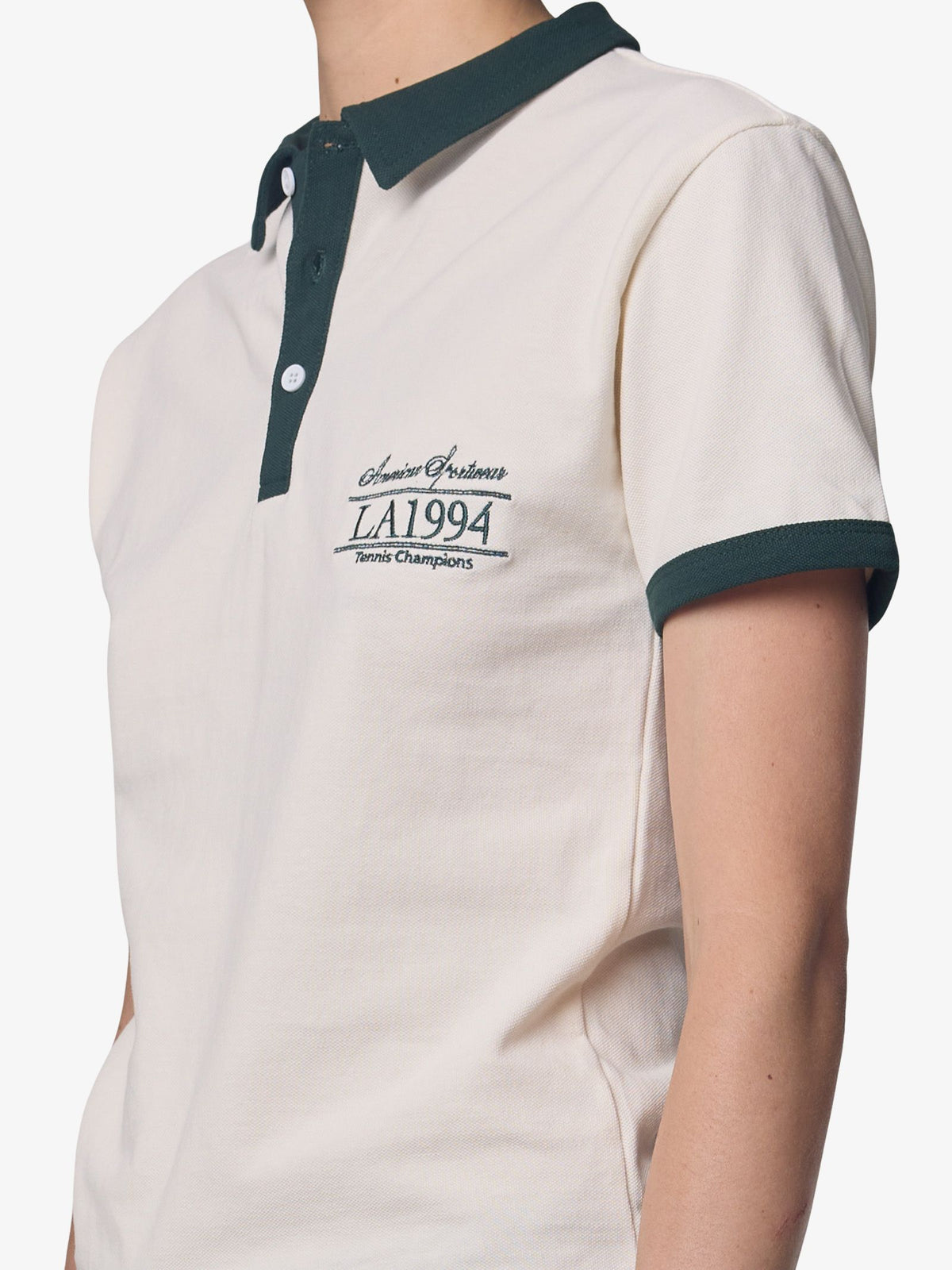 West Hollywood Sweat Club American Sportswear Relaxed Shirt | CREAM/BOTTLE