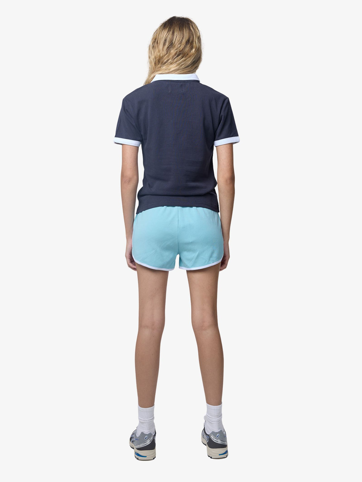 West Hollywood Sweat Club American Sportswear Polo Shirt | NAVY/WHITE