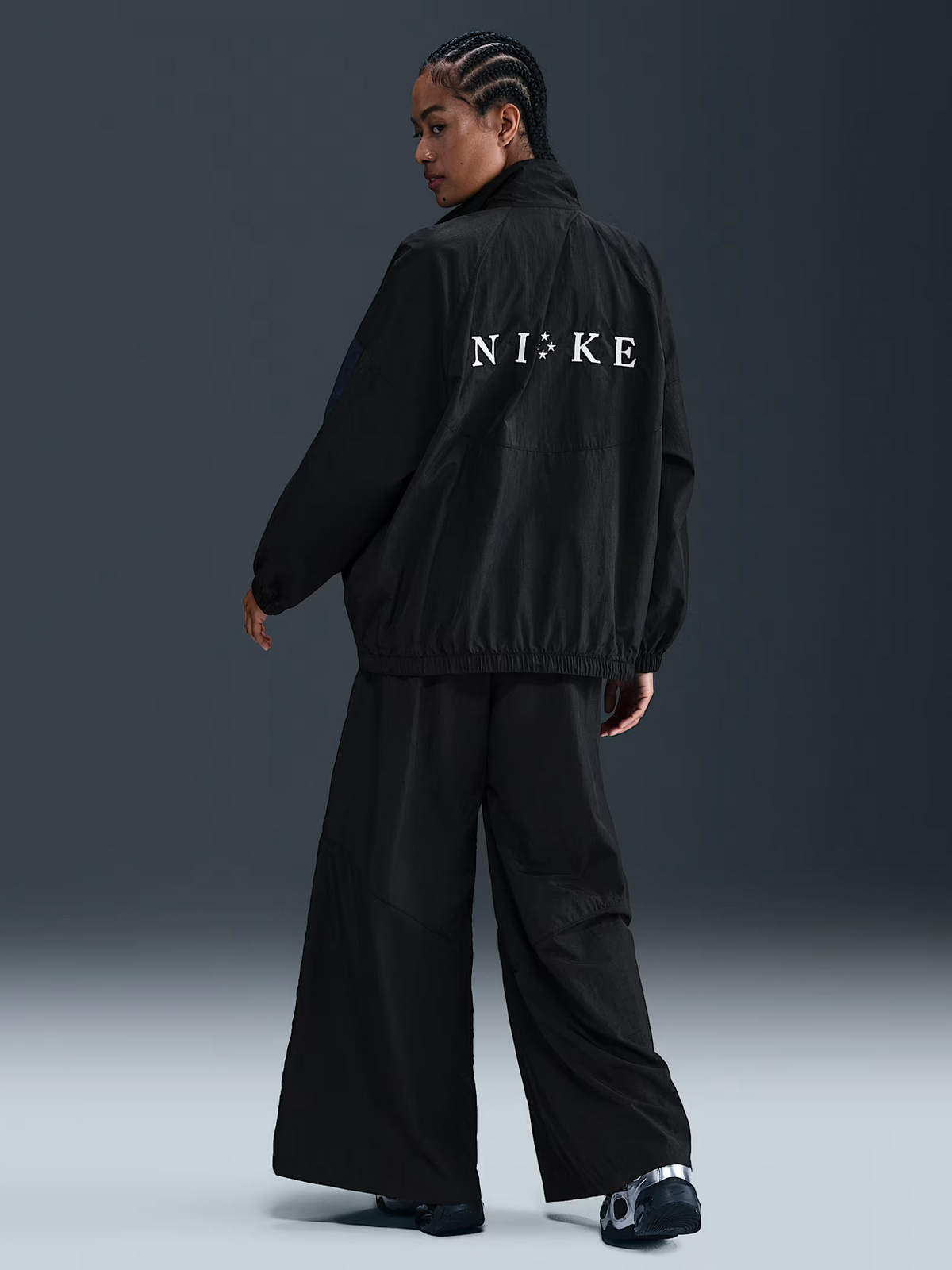 nike tracksuit wide leg