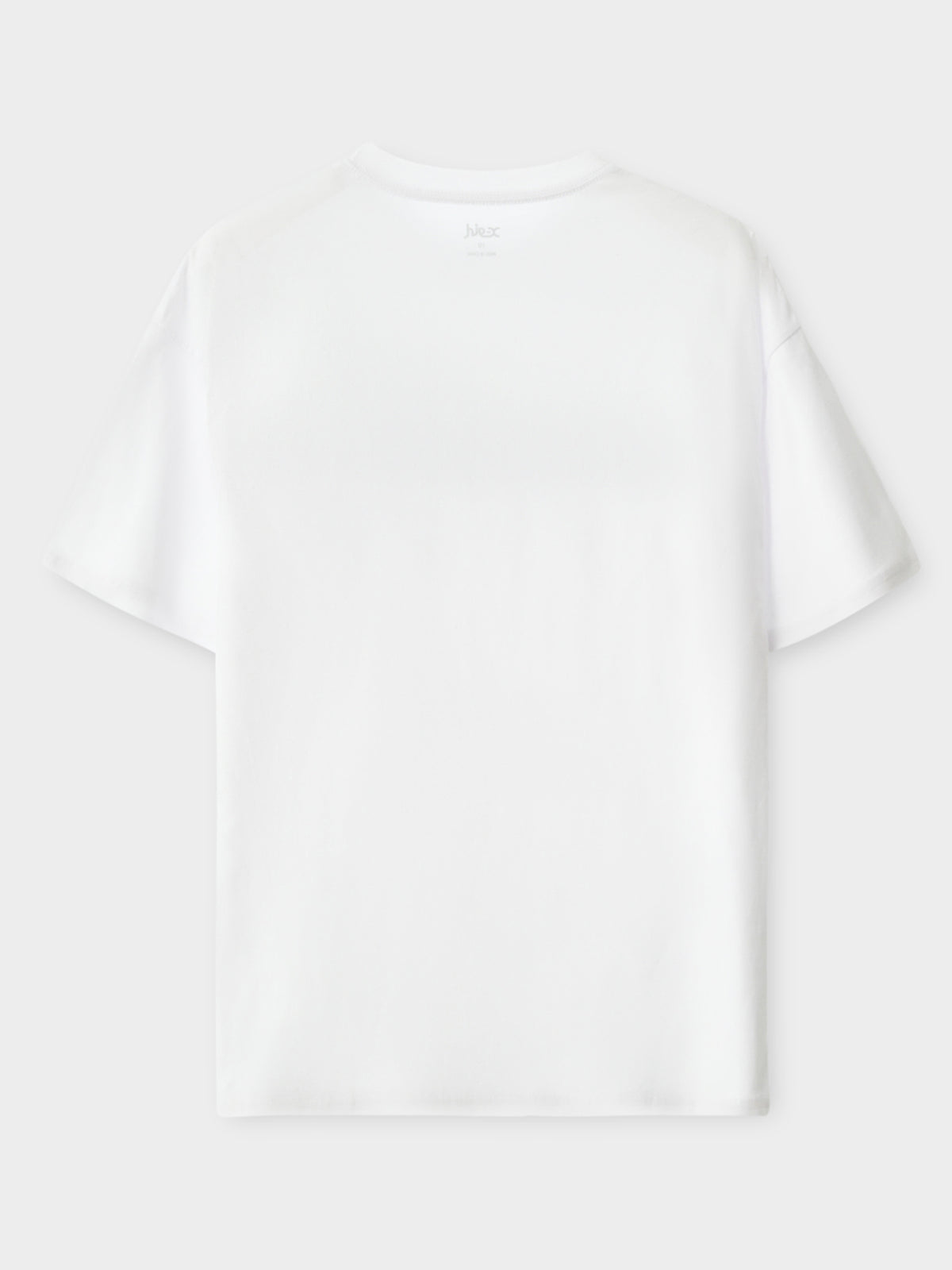 Xgirl Contrast Oval Tee | White