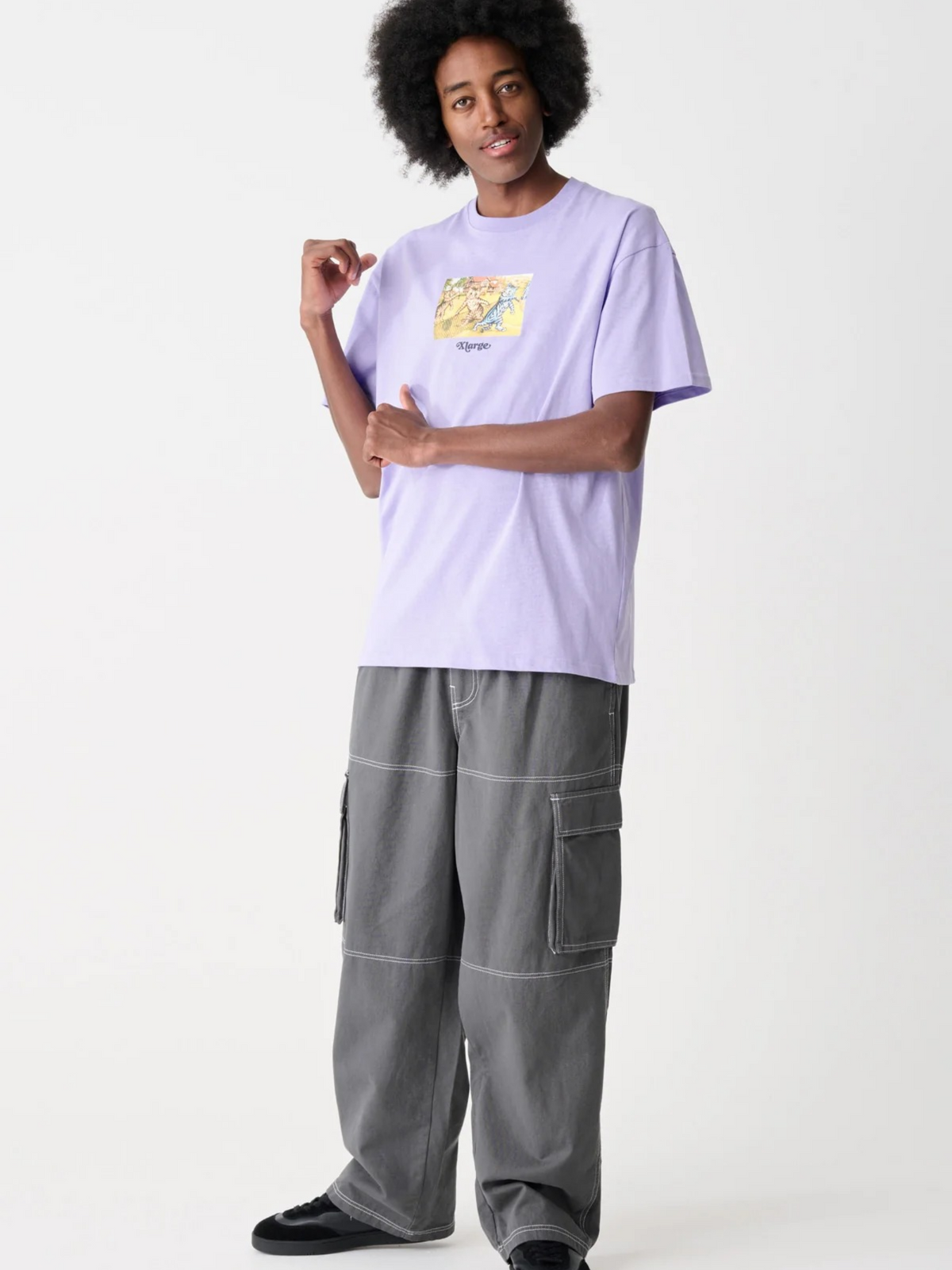 Xlarge Challenge Short Sleeve Tee | Lavender