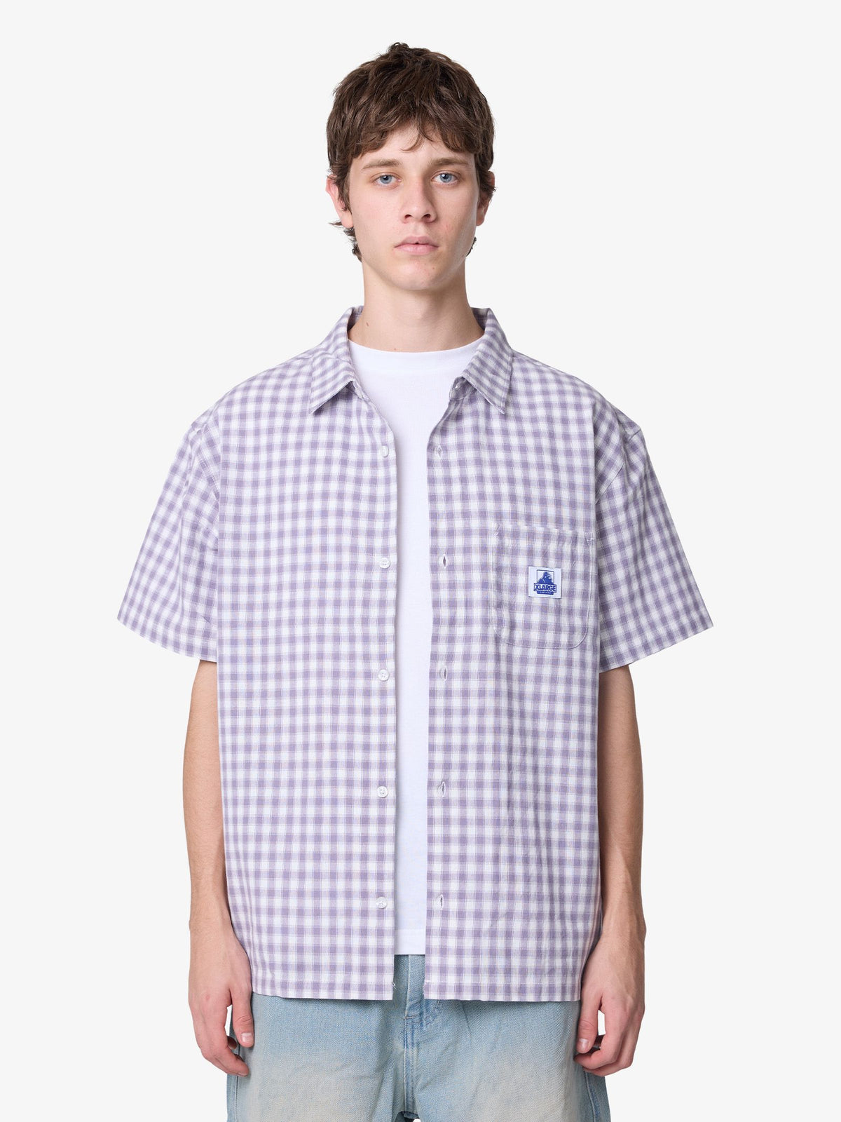 Xlarge Bill Short Sleeve Shirt | LAVENDER