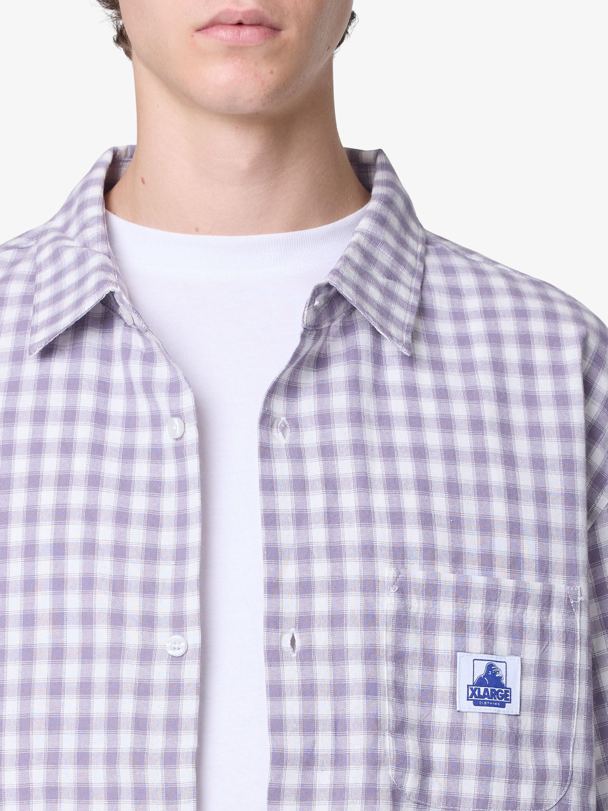 Xlarge Bill Short Sleeve Shirt | LAVENDER