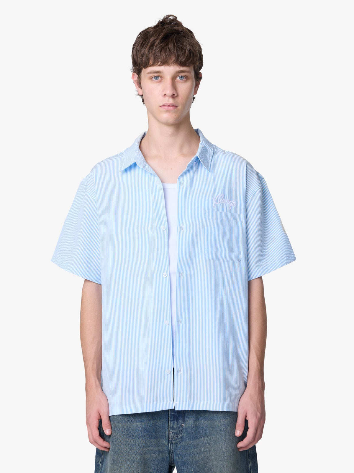Xlarge Warp Short Sleeve Shirt | BLUE