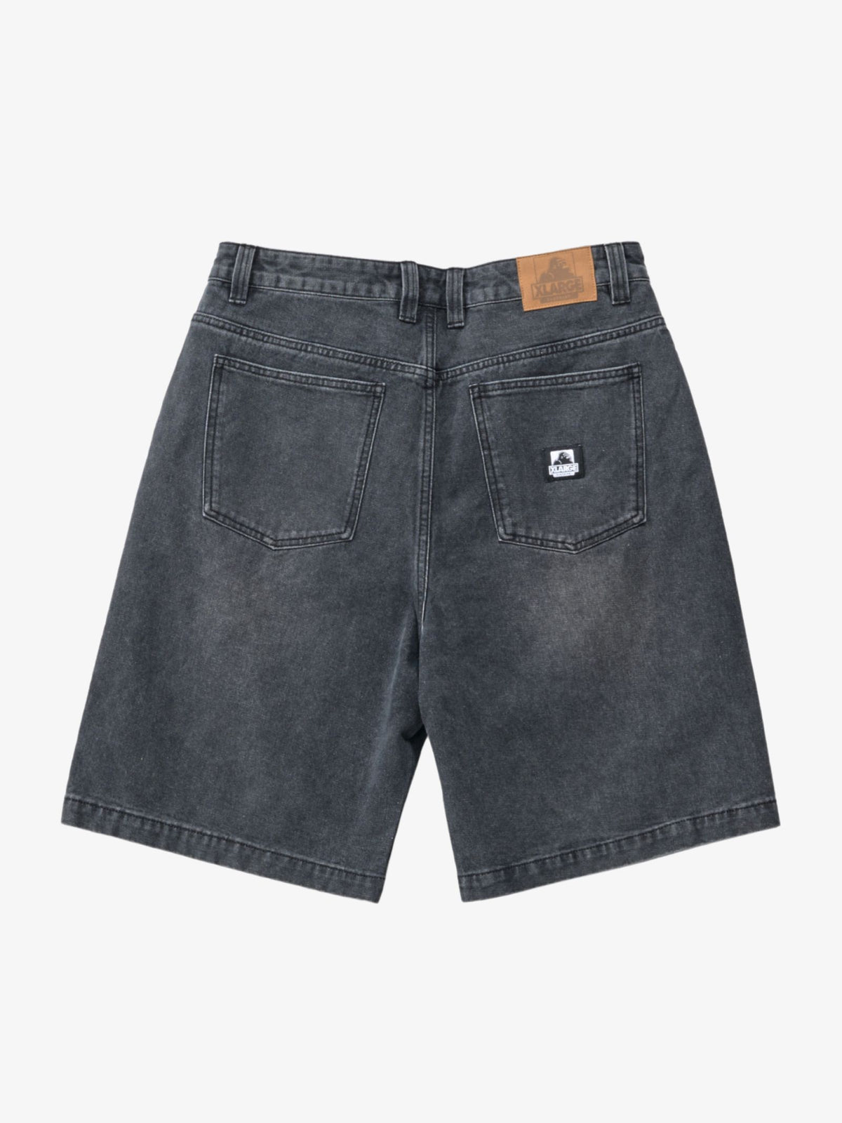 Xlarge Baggy Bull Denim 91 Shorts | Faded Black
