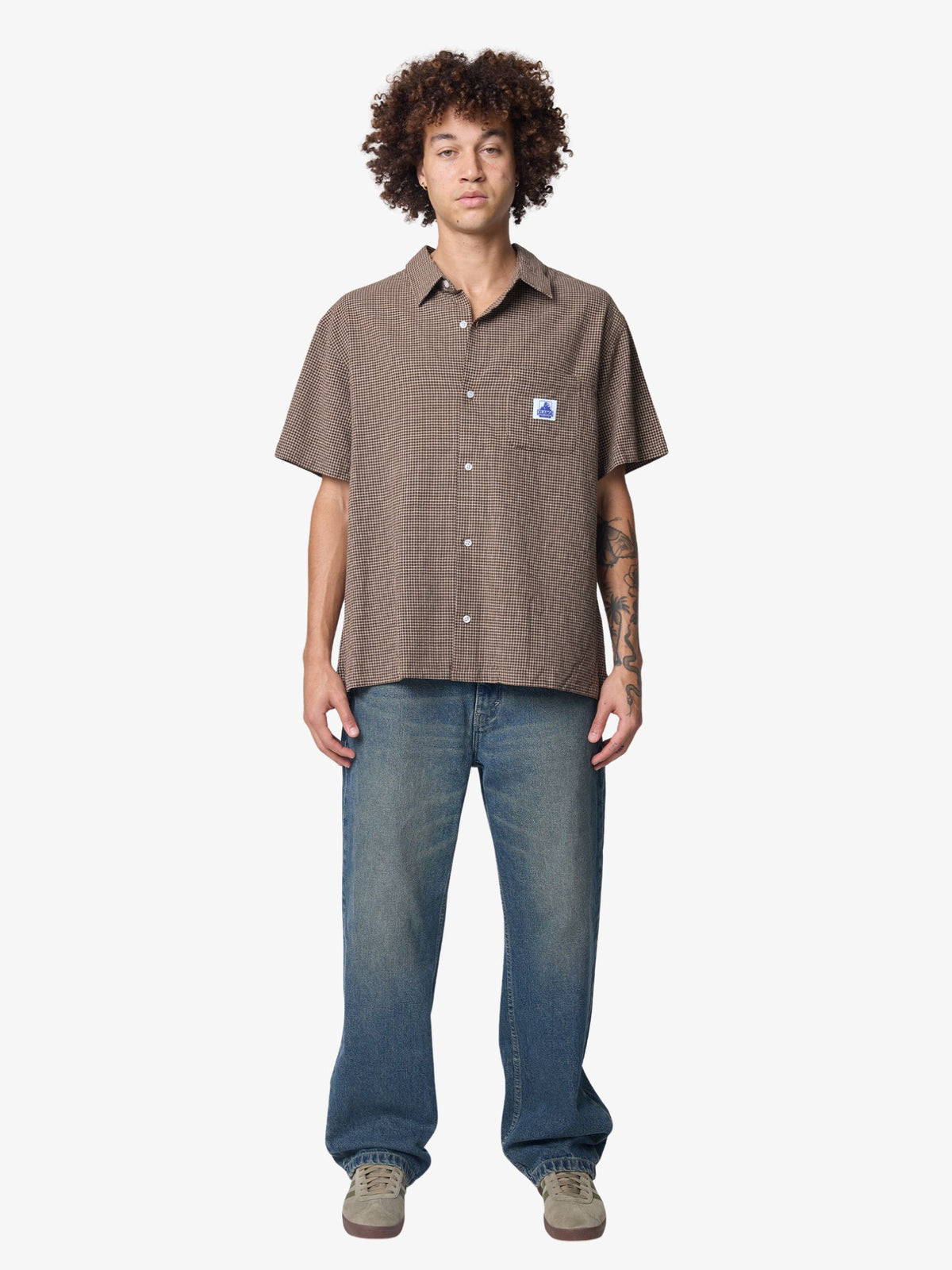 Xlarge Liam Ss Shirt | Brown