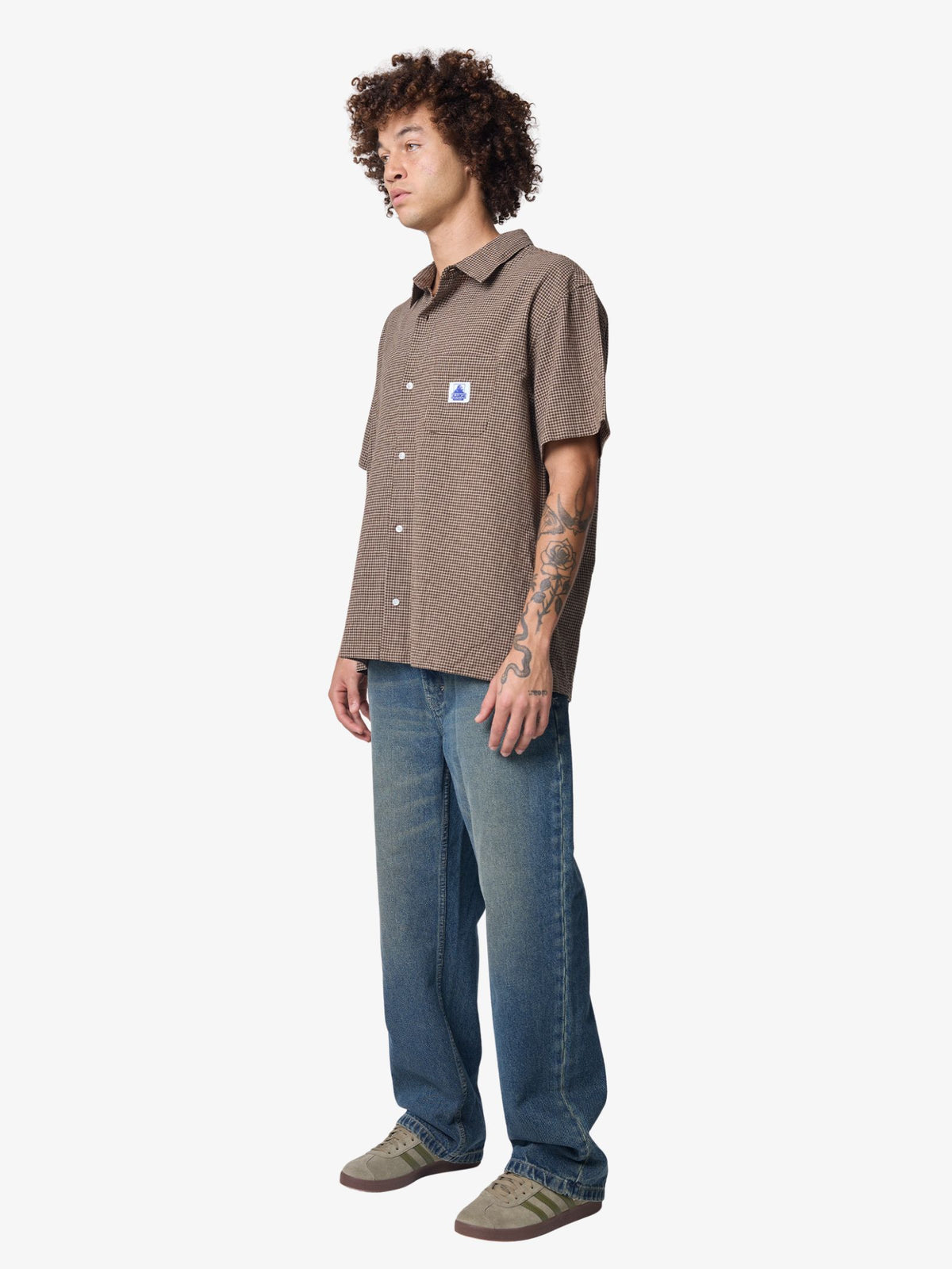 Xlarge Liam Ss Shirt | Brown