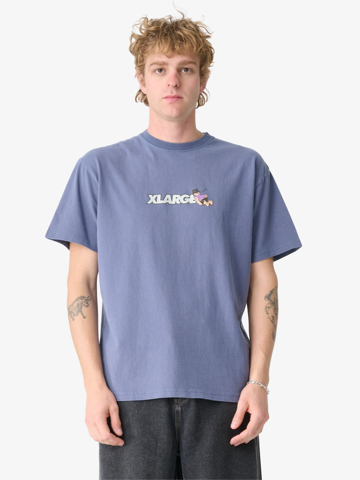 Xlarge Snooze Ss Tee | Pigment Dusty Navy