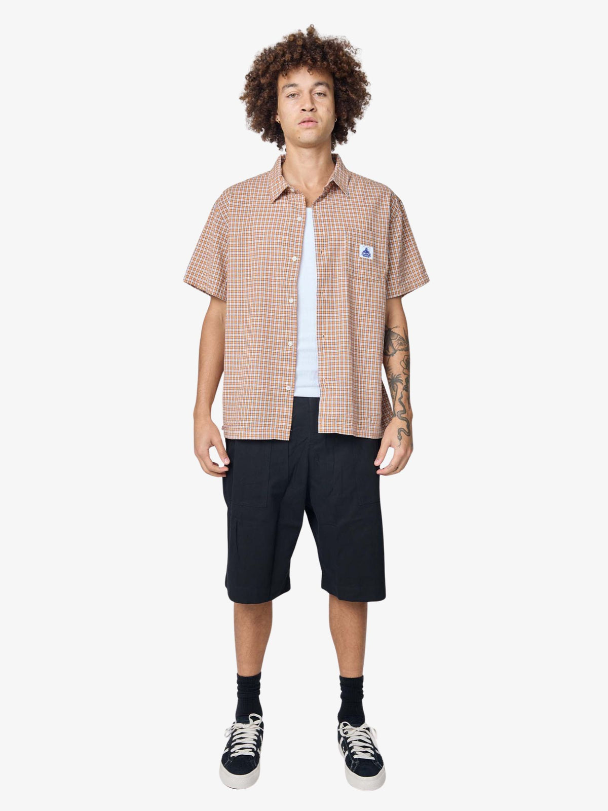 Xlarge Eli Short Sleeve Shirt | Orange