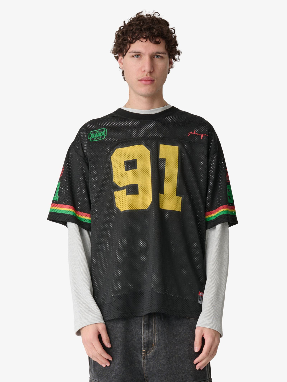 Xlarge Distort Game Shirt | Black