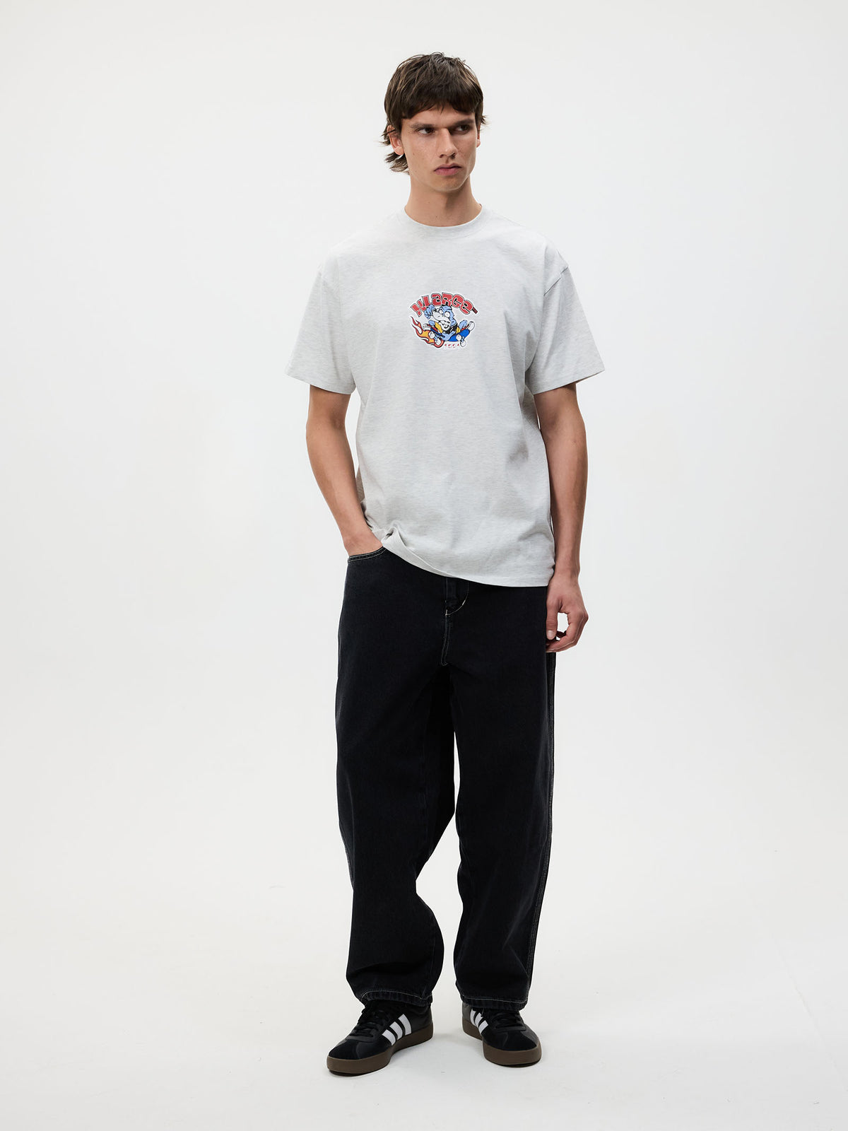 Xlarge Spark Up Short Sleeve Tee | Ash Heather