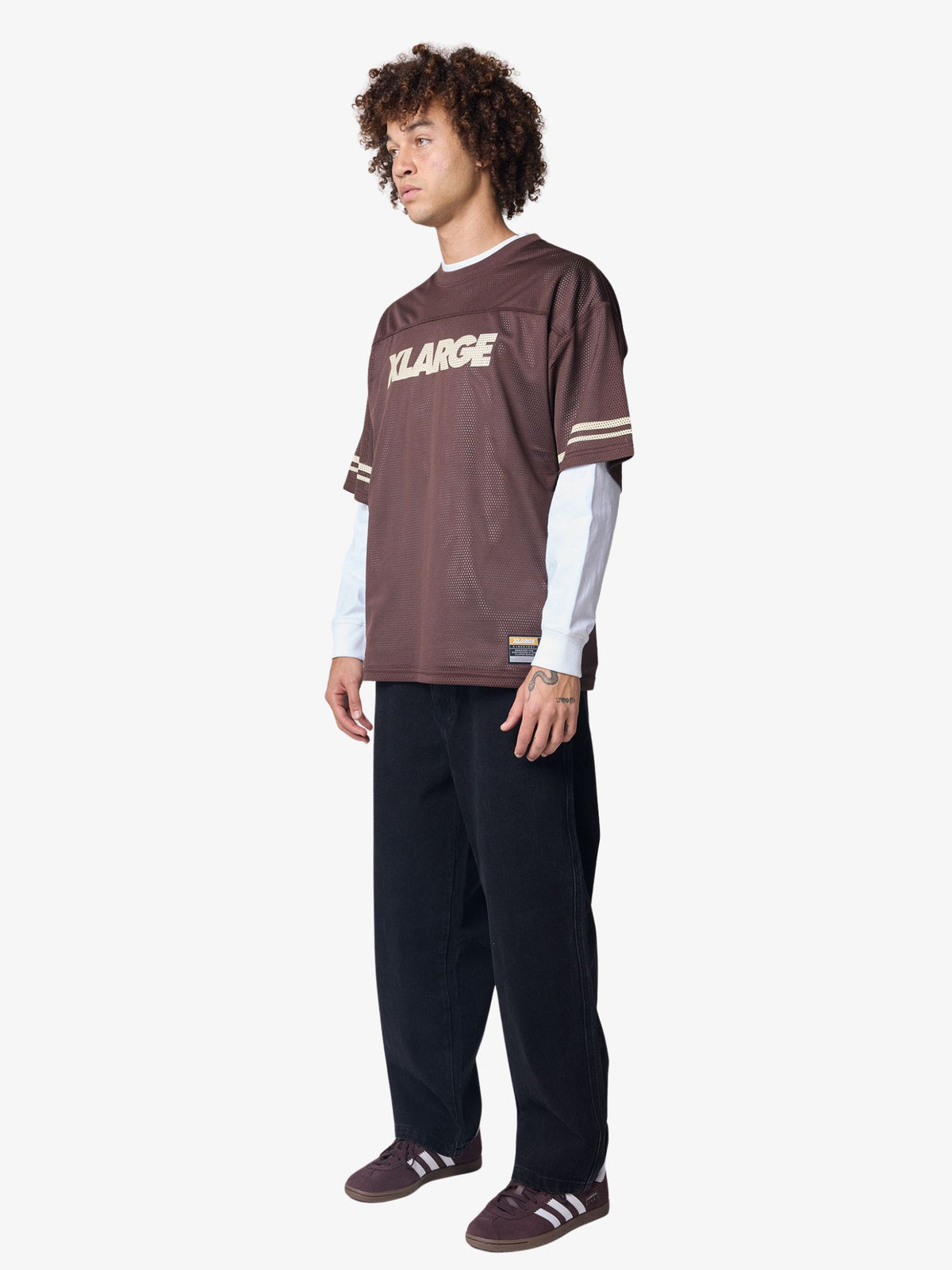 Xlarge Italic Game Shirt | Mocha