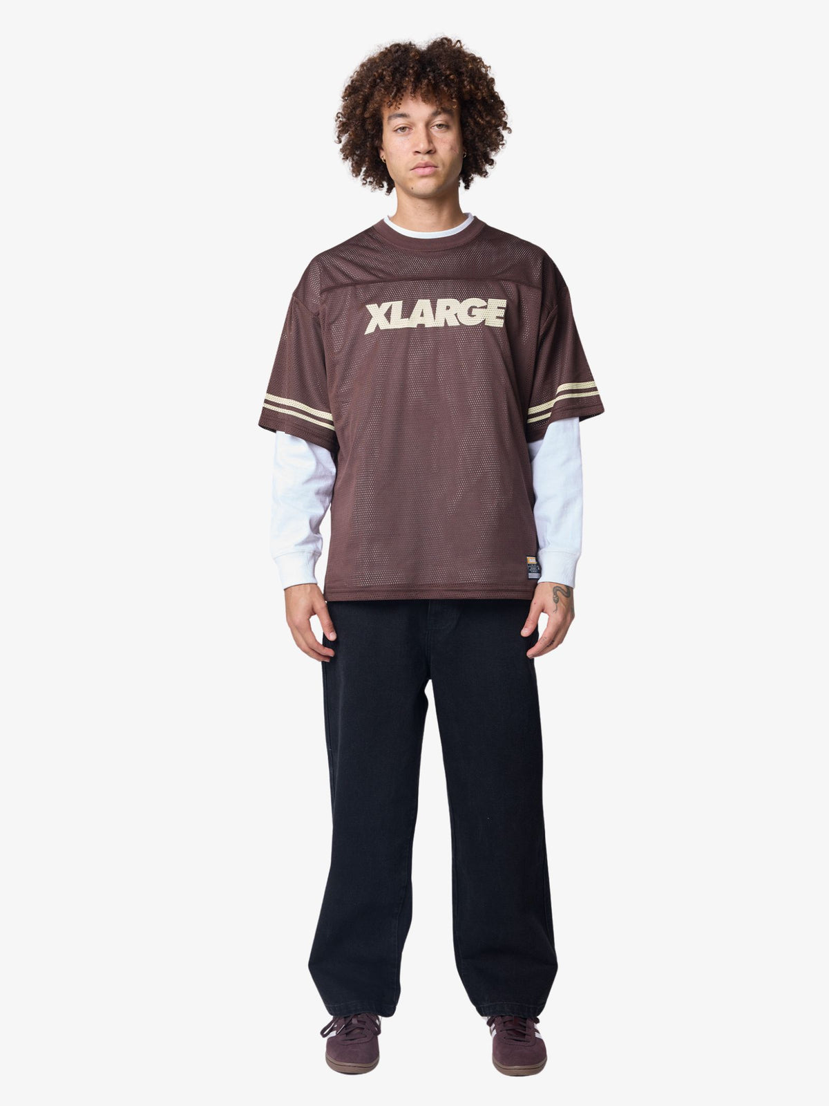 Xlarge Italic Game Shirt | Mocha