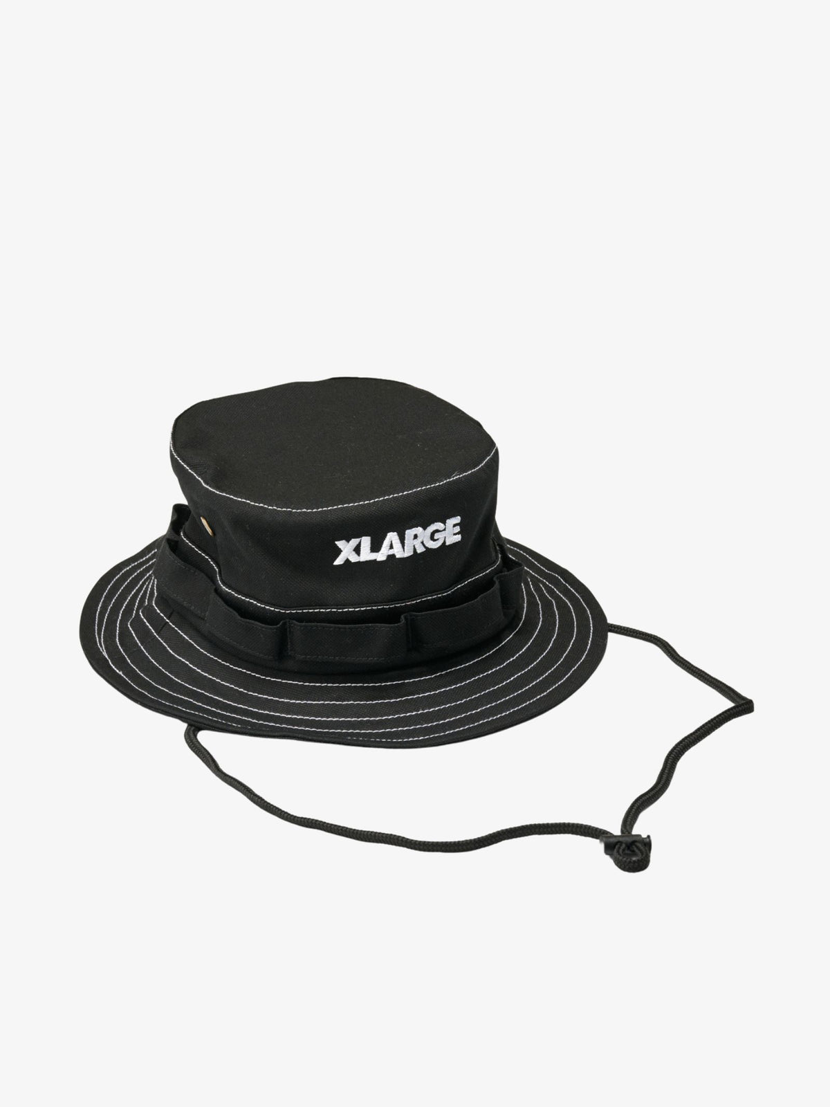 Xlarge Italic Boonie | BLACK WHITE