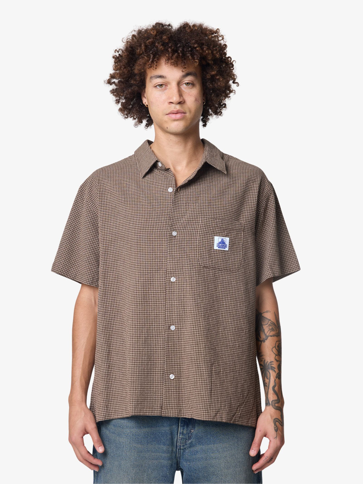 Xlarge Liam Ss Shirt | Brown