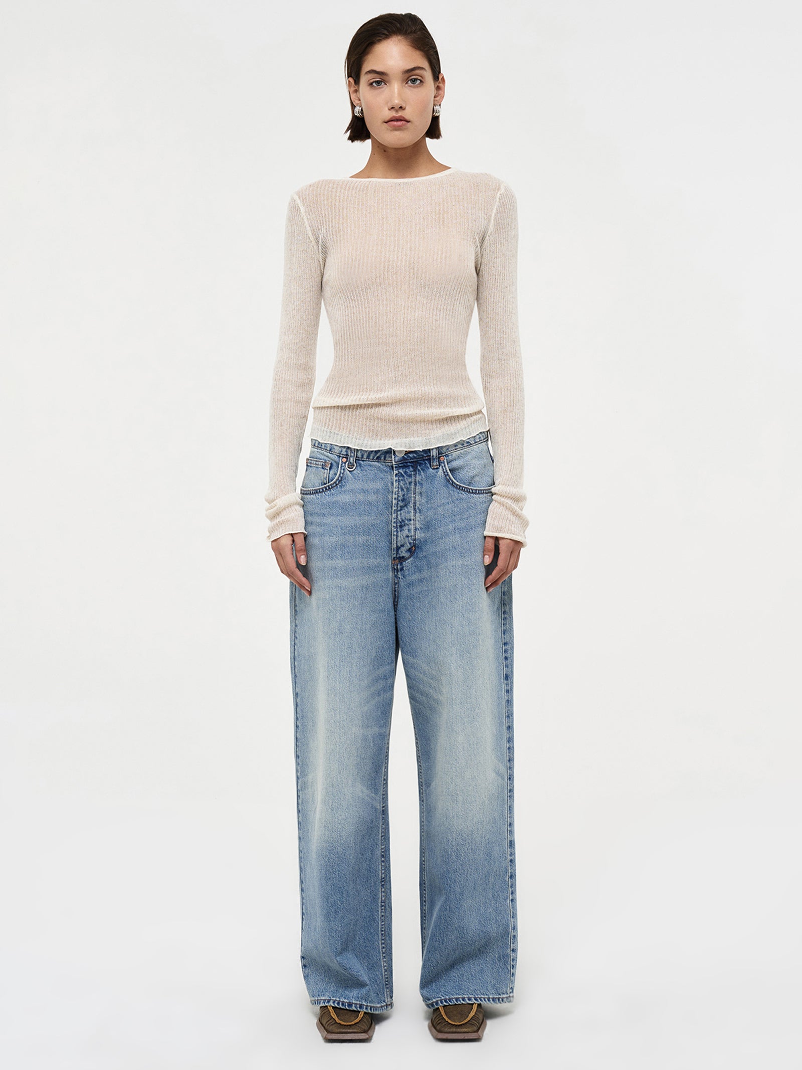 Neuw Yoko Relaxed Vision Light Vintage Indigo Glue Store