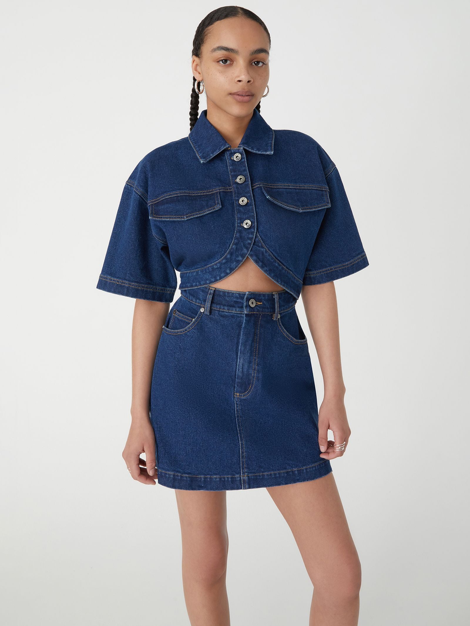 Rocco Denim Mini Dress