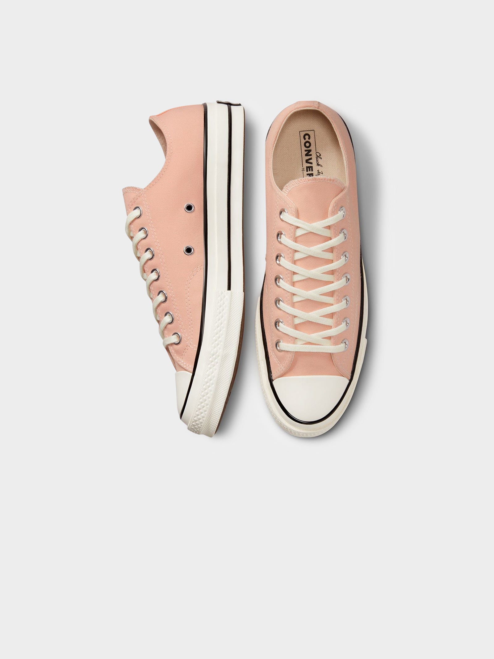 Unisex Converse Chuck 70 Summer Tone Low Top Sneakers in Cheeky Coral