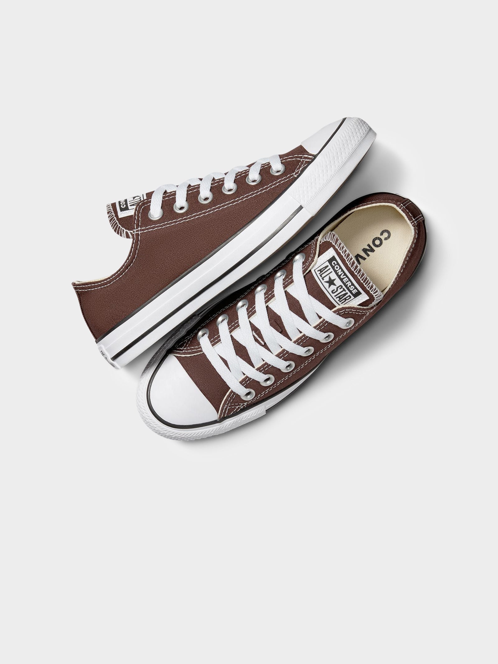 HOT Converse Chuck Taylor Brown Low Unisex Converse Chuck