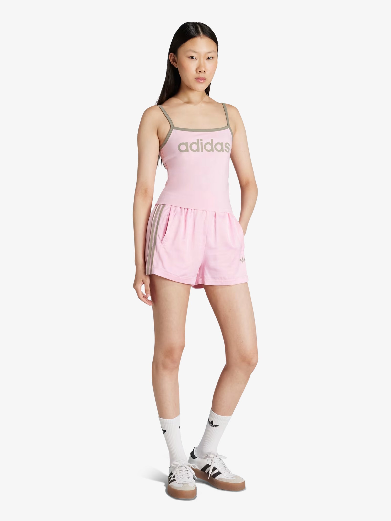 Adidas Soccer Satin Classic Shorts Truepink Glue Store