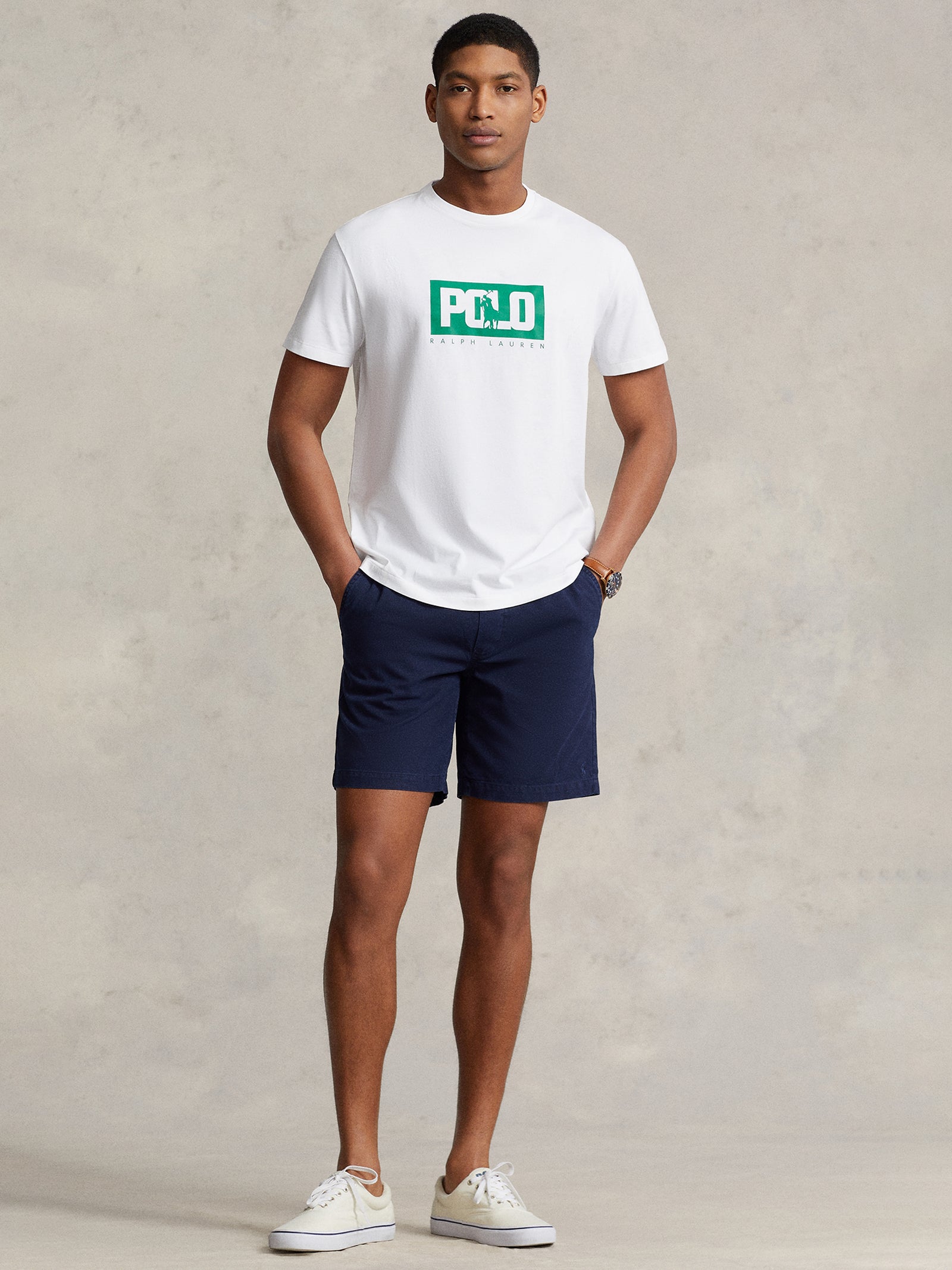 Classic Fit Box Logo T-Shirt