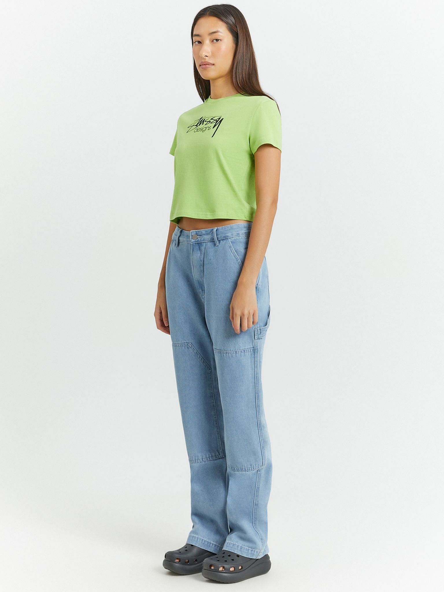 Stussy Carpenter Pant Mid Blue | Glue Store