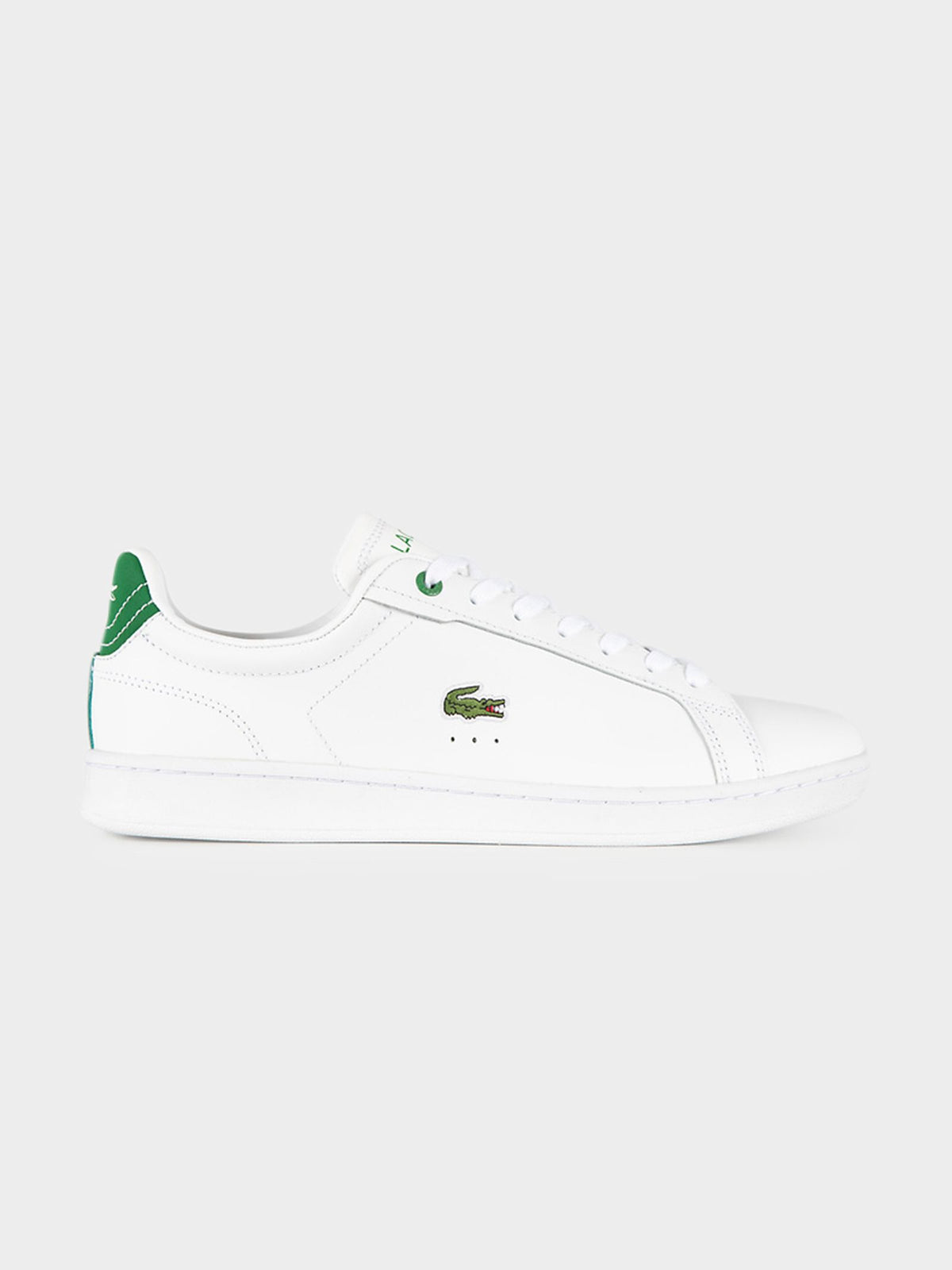 Lacoste Mens Carnaby Pro 223 Sneakers | White/Green