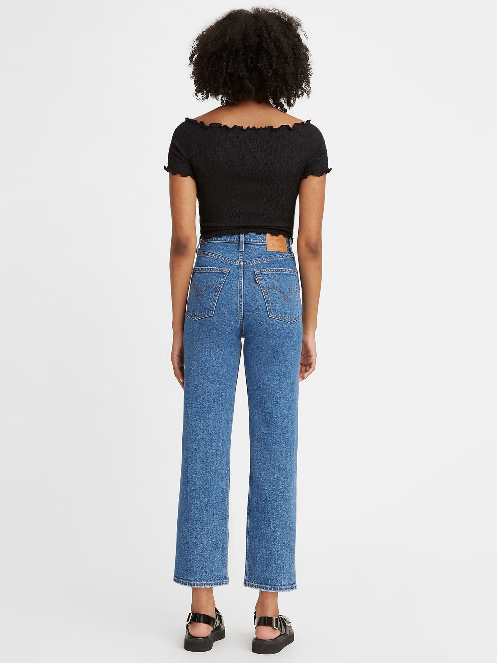 Ribcage Straight Ankle Jean