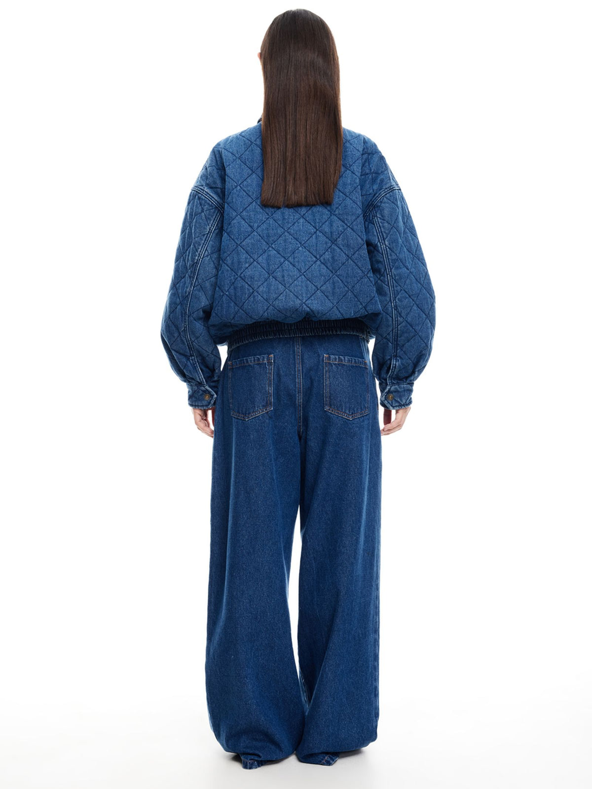 Lioness Kenny Denim Bomber | Dark Denim