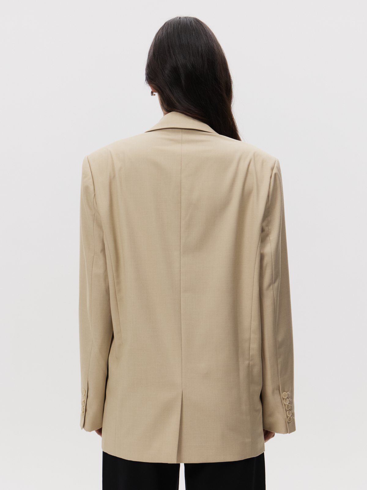 MSE Double Breasted Blazer | Natural