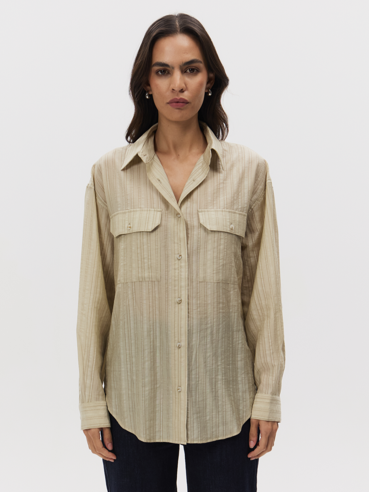 MSE Textured Shirt | Natural