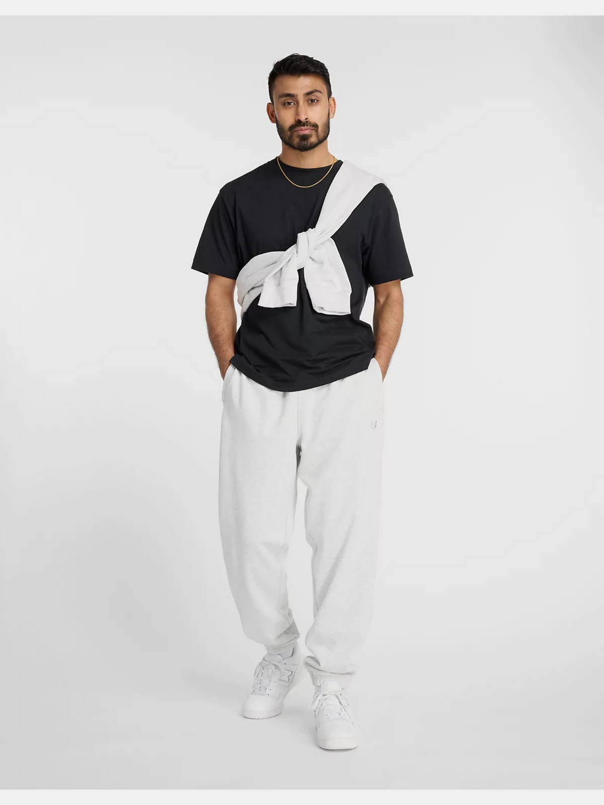 New Balance Athletics French Terry Jogger | Ash Heather