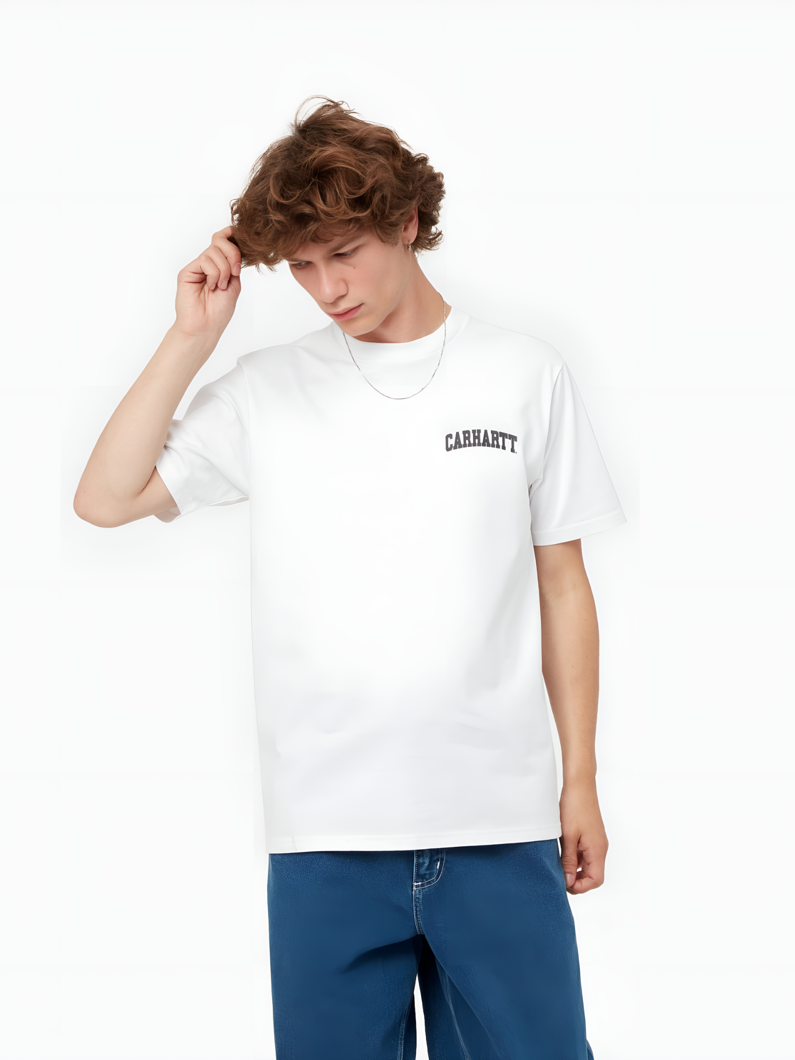 S/S University Script T-Shirt