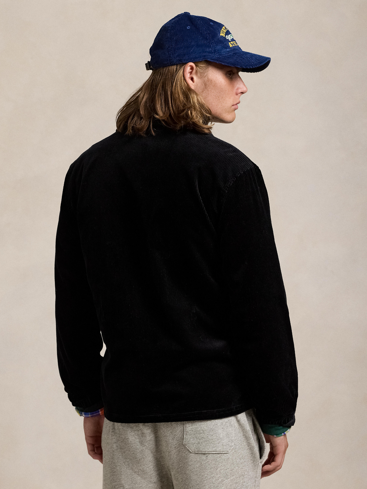 Polo Ralph Lauren Corduroy Coach Jacket | Polo Black