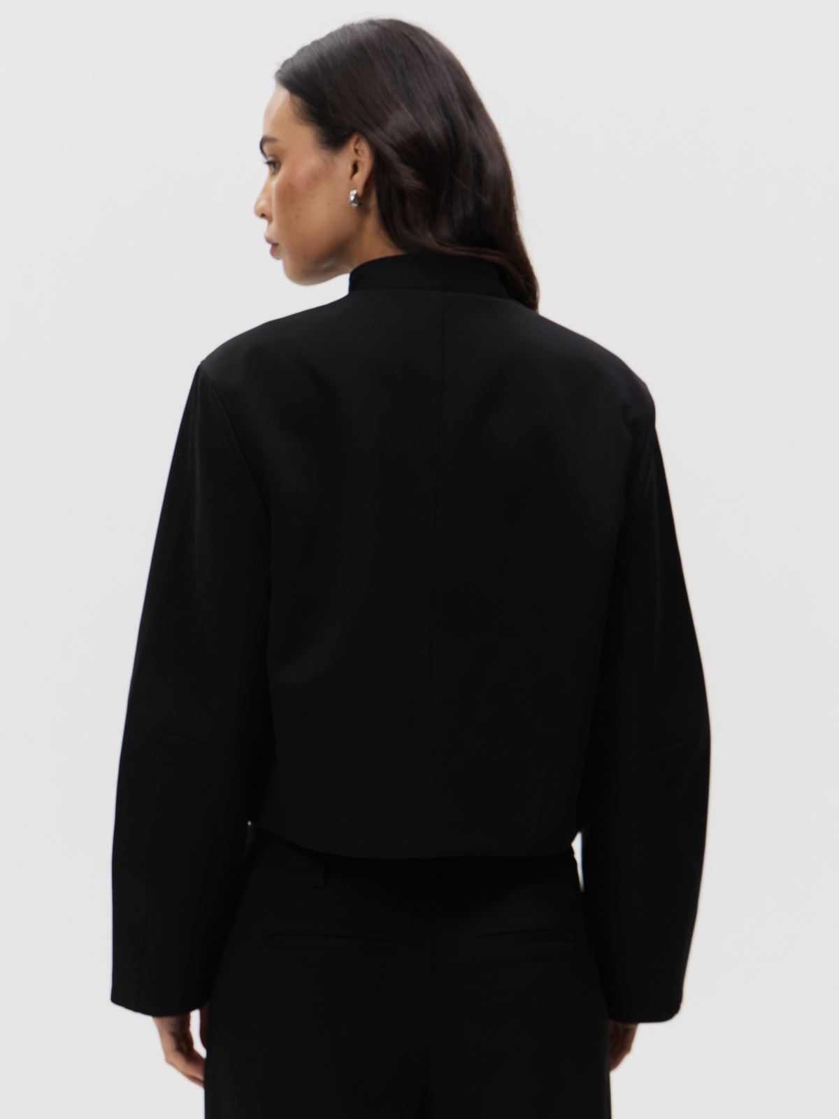 MSE Zip Front Bomber | Black