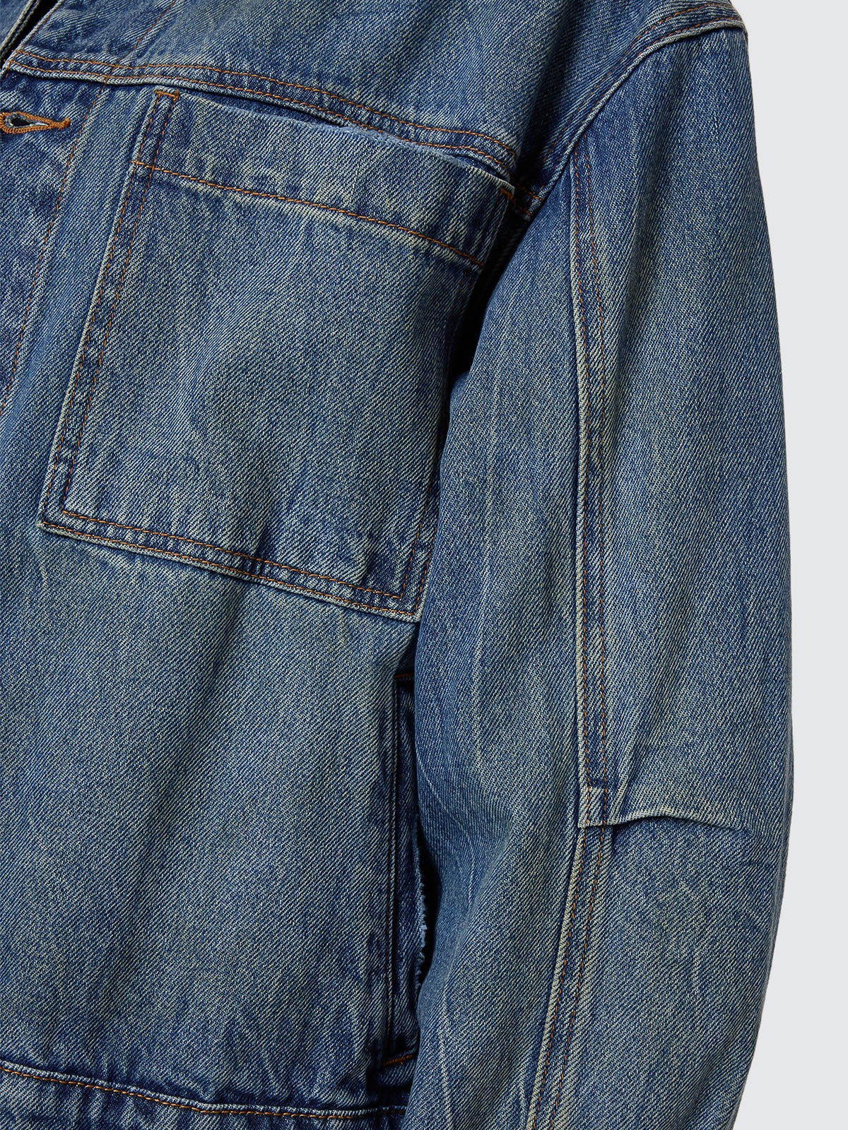 Thrills Bailey Jacket | Vanish Mid Blue