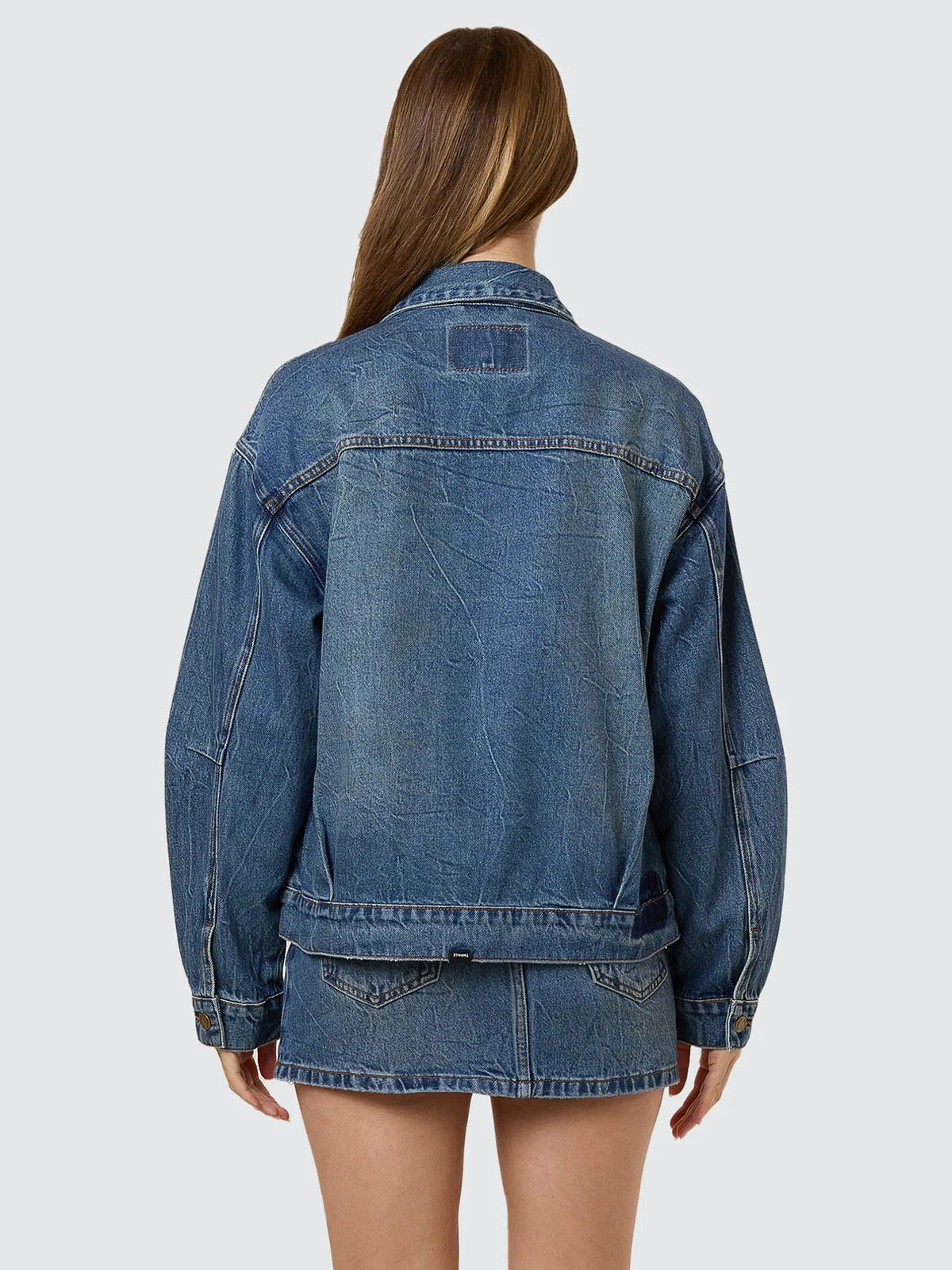 Thrills Bailey Jacket | Vanish Mid Blue