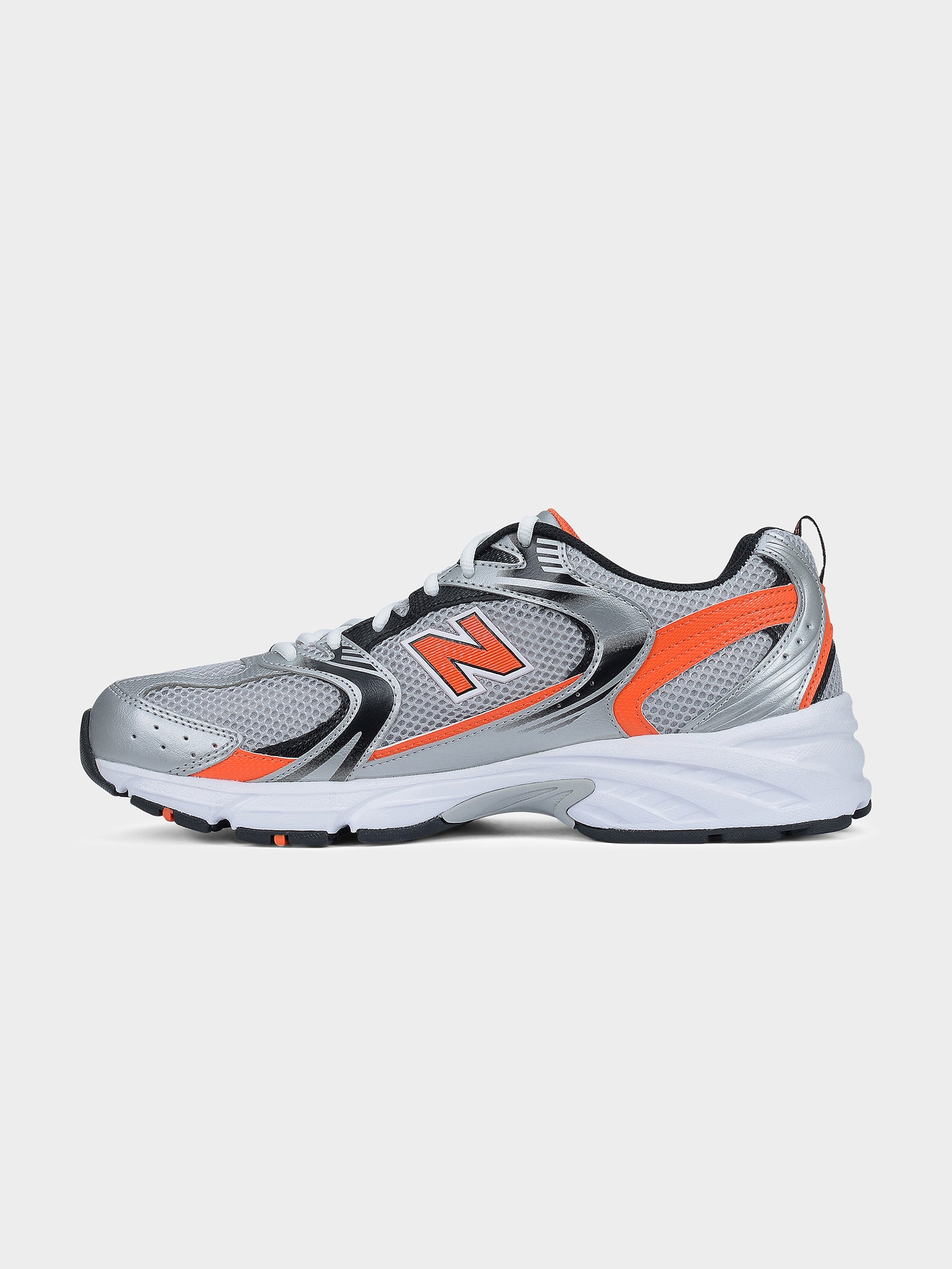 New Balance Unisex 530 Sneakers White/Orange Glue Store