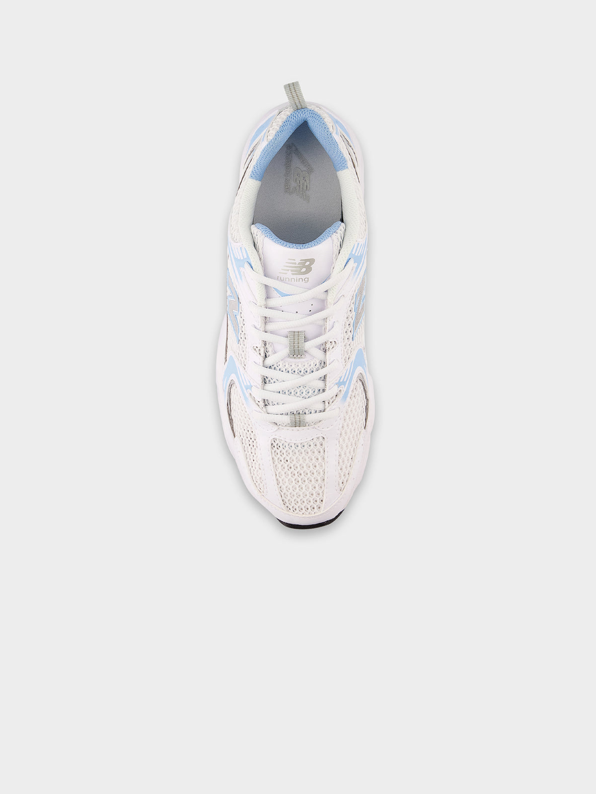 Unisex 530 Sneakers in White &amp; Blue