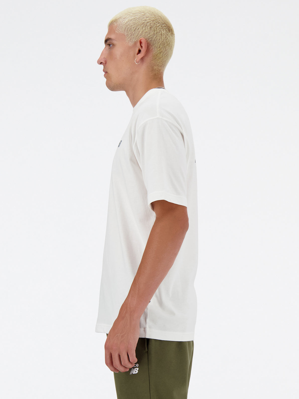 New Balance Relaxed Logo T-Shirt | White