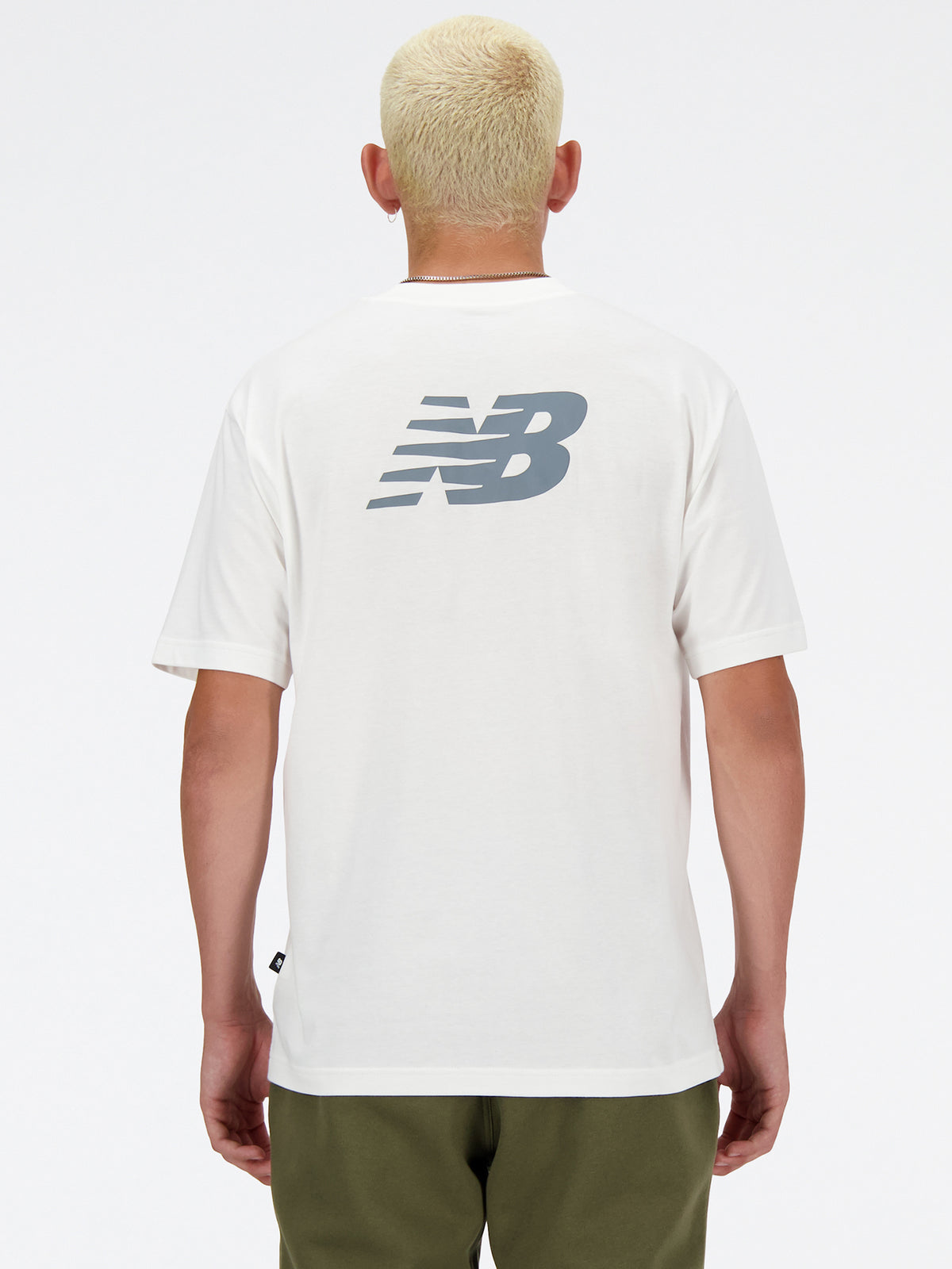 New Balance Relaxed Logo T-Shirt | White