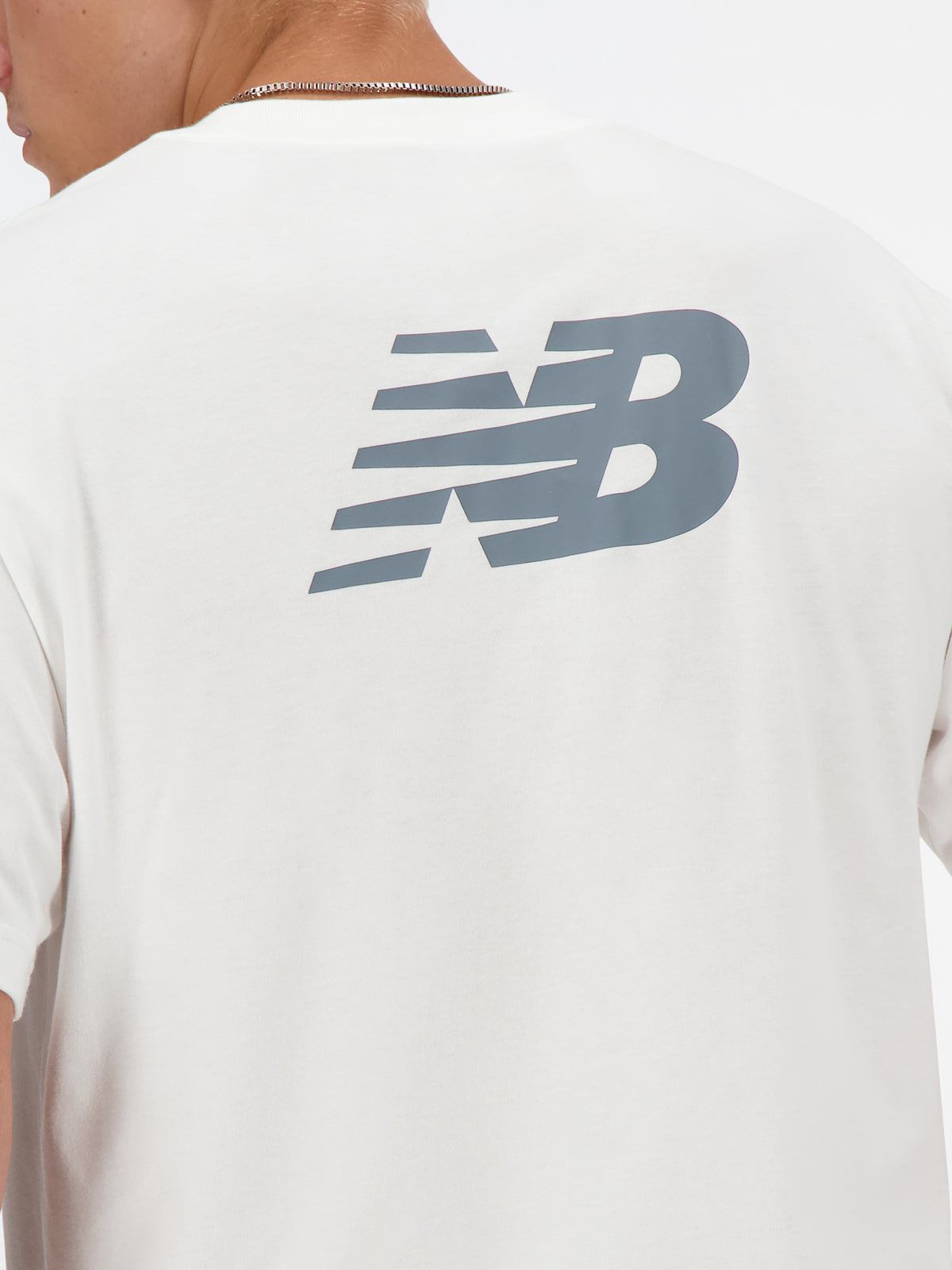 New Balance Relaxed Logo T-Shirt | White